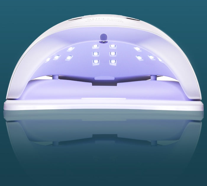 Quick-Drying Nail Polish & Gel Glue with Lamp Dryer