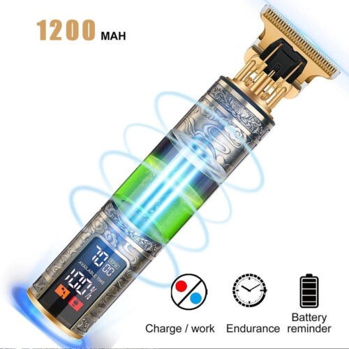 Tondeuse à Barbe & Cheveux Sans Fil – Rechargeable USB