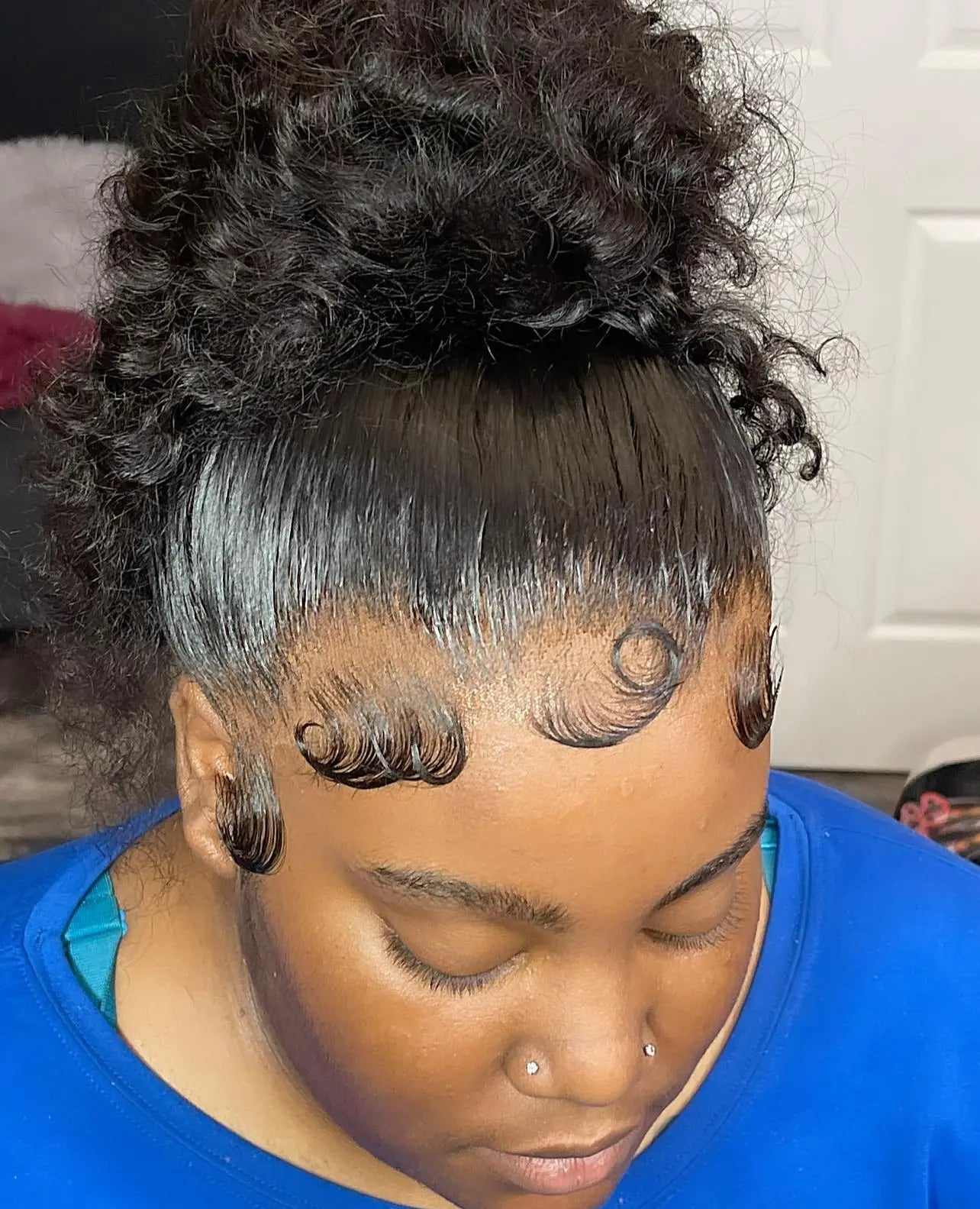 Deep Wave Lace Frontal Wig Brazilian 36 Inch 13x4 360 Water Curly Lace Front Human Hair Wigs For Women