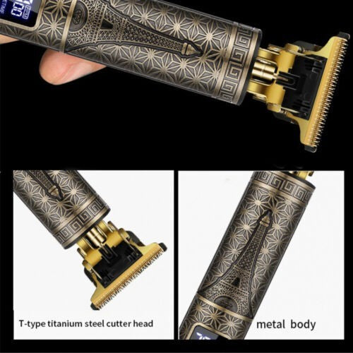 Tondeuse à Barbe & Cheveux Sans Fil – Rechargeable USB
